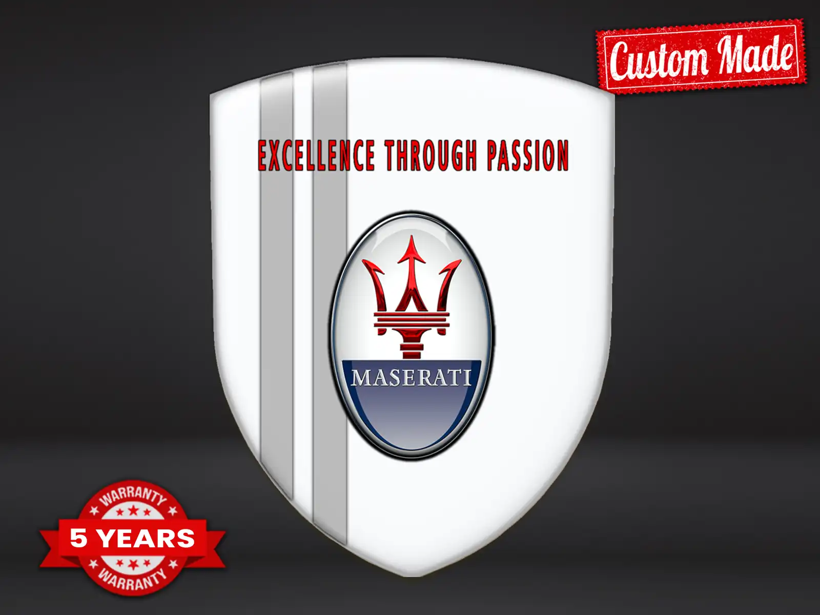 Maserati Adesivi Logo Aziendali Edizione Stellari Robusti